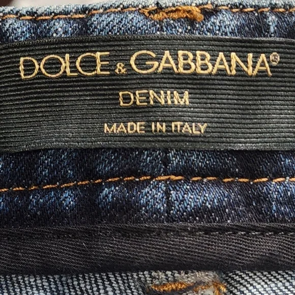 NWT Dolce & Gabbana Denim Jeans with Bling design 💥 - Picture 4 of 9